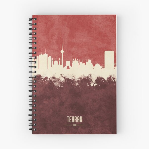 Item preview, Tehran Iran Skyline designed and sold by ArtPrints.
