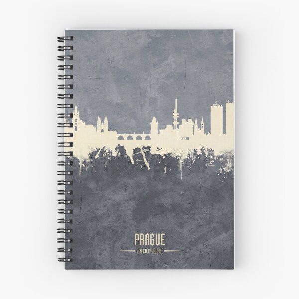 Item preview, Prague (Praha) Czech Republic Skyline designed and sold by ArtPrints.