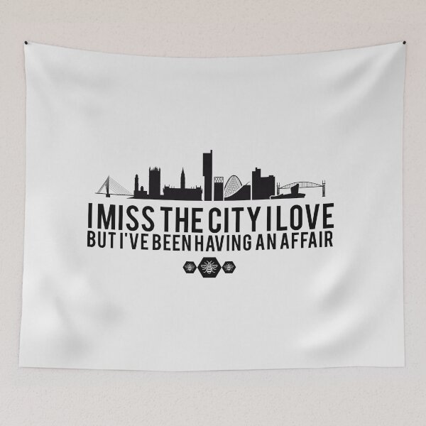Item preview, Courteeners ➤ The Opener (Manchester Skyline) designed and sold by Sound-Tees.