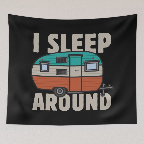 Item preview, I sleep around designed and sold by ZombieNinjas.
