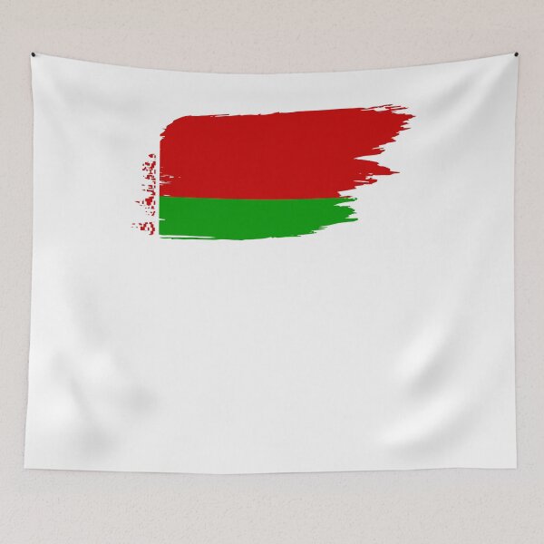 Item preview, Belarus brushstroke flag designed and sold by 1681830934131.