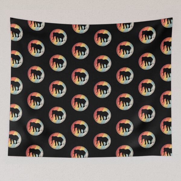 Item preview, Vintage Retro Elephant  designed and sold by Vanover Designs.