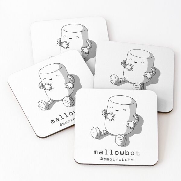 Item preview, Mallowbot designed and sold by smolrobots.