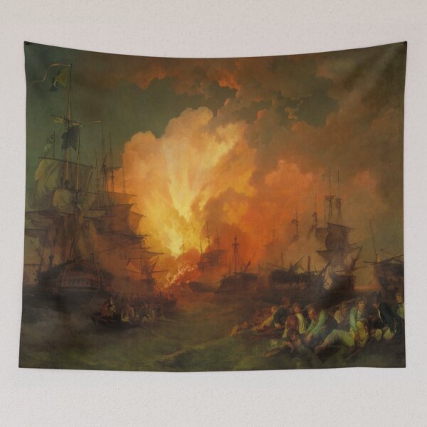 Item preview, The Battle of the Nile - Phillip James De Loutherbourg  designed and sold by APRG.