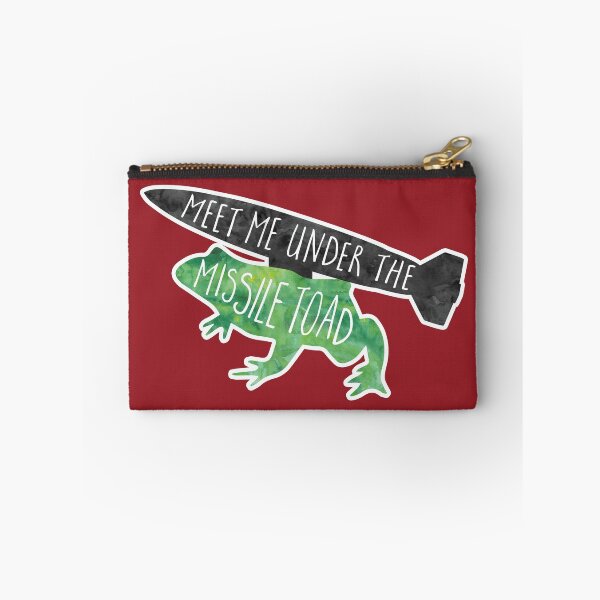 Item preview, Meet me under the MISSILE TOAD! (mistletoe) funny pun design designed and sold by hitechmom.