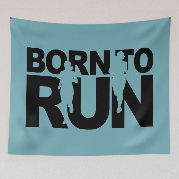 Item preview, Born to run, runner designed and sold by claudiasartwork.