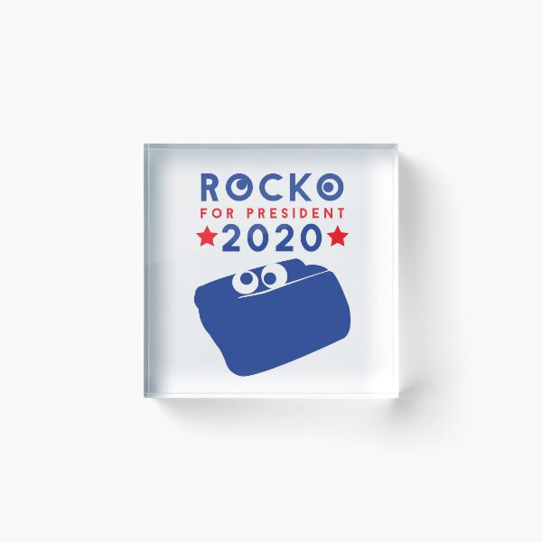 Item preview, Rocko for President 2020 designed and sold by Catbonedesign.