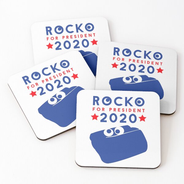 Item preview, Rocko for President 2020 designed and sold by Catbonedesign.