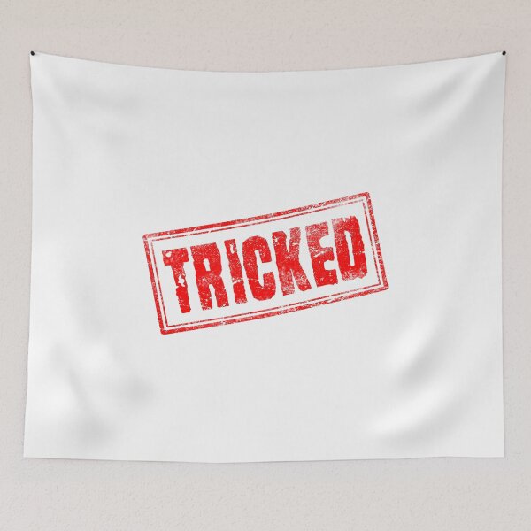 Item preview, Tricked (Vintage Stamp) designed and sold by SassyClassyMe.