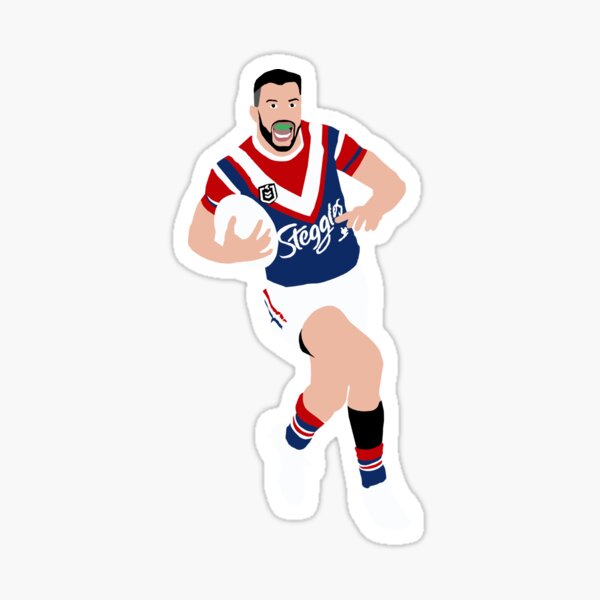 Item preview, James Tedesco Sydney Roosters 3 designed and sold by Rhys40.
