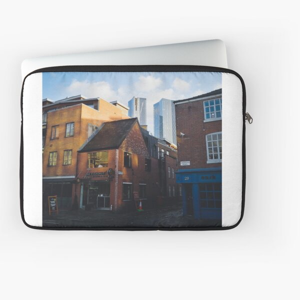 Old and new in Manchester Laptop Sleeve