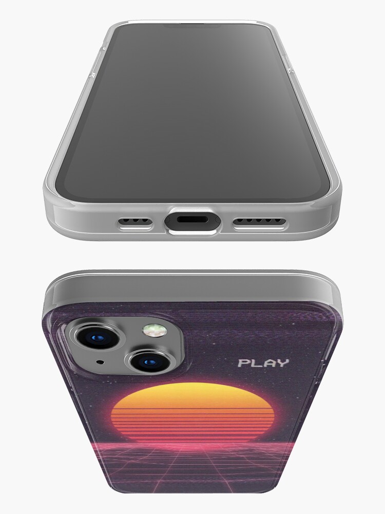 Alternate view of Synthwave iPhone Case