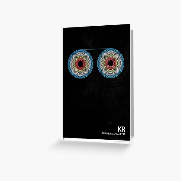 Tape - Reinigungskassette Grußkarte