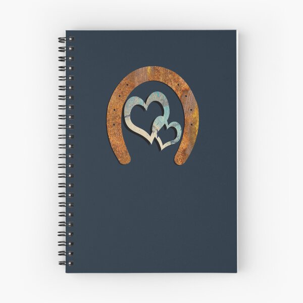 Item preview, Horse Lover Gifts Shoe & Two Hearts Linked Rustic Distressed Horseshoe Design designed and sold by Cute & Sassy Custom Gifting Boutiques.