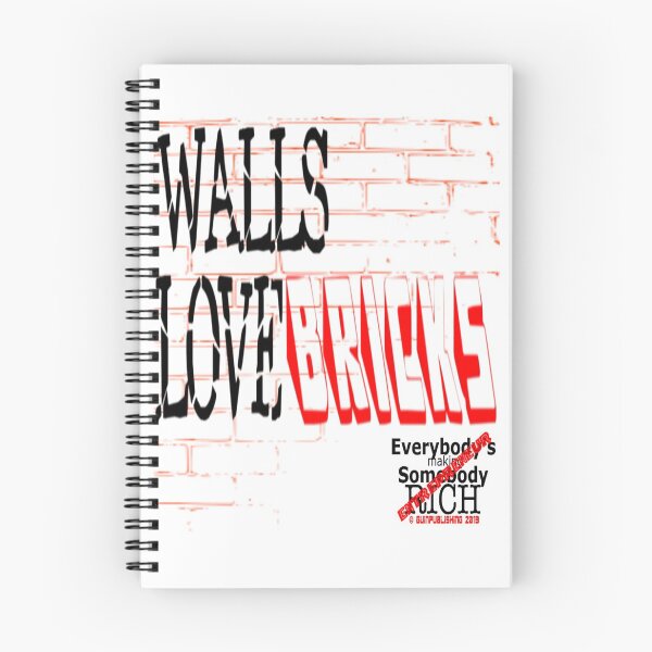 Item preview, WALLS LOVE BRICKS designed and sold by James E. Guin.