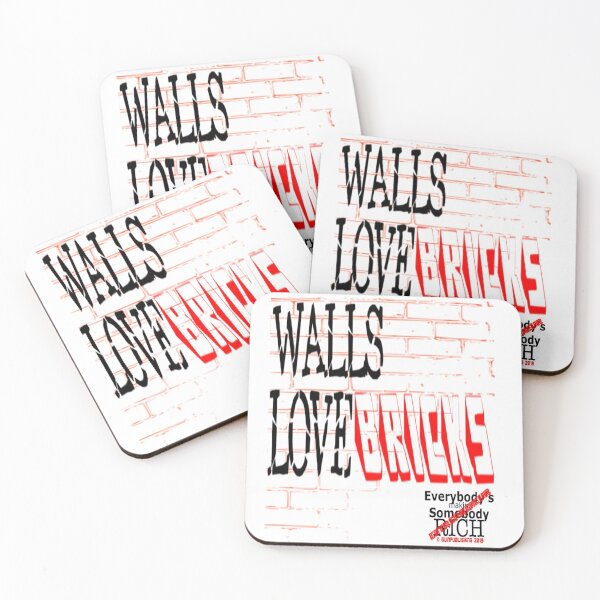 Item preview, WALLS LOVE BRICKS designed and sold by James E. Guin.