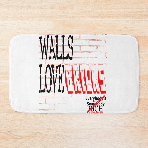 Item preview, WALLS LOVE BRICKS designed and sold by James E. Guin.