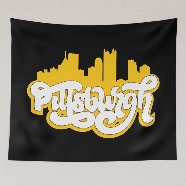 Item preview, Cute Pittsburgh Skyline  designed and sold by polliadesign.