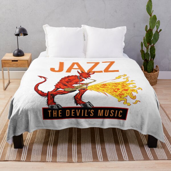 Item preview, Jazz – The Devil’s Music designed and sold by TIGERDAVER.