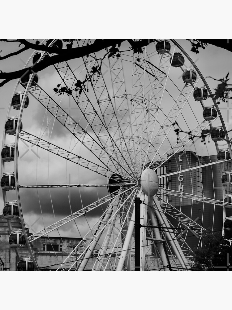 Ferris wheel in Manchester (now deconstructed) by jameschaos