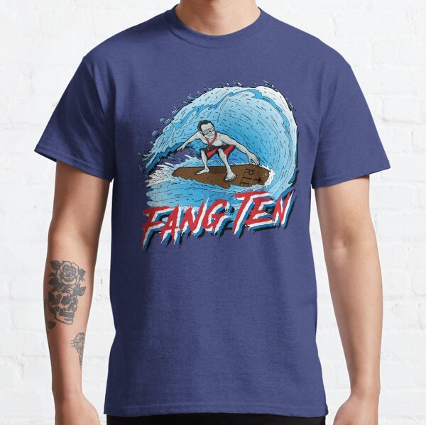 Fang Ten! Surfing Vampire Classic T-Shirt