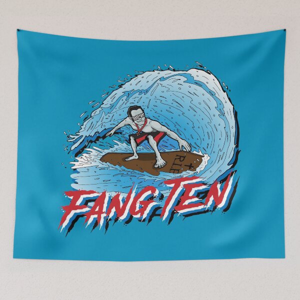 Item preview, Fang Ten! Surfing Vampire designed and sold by deancoledesign.