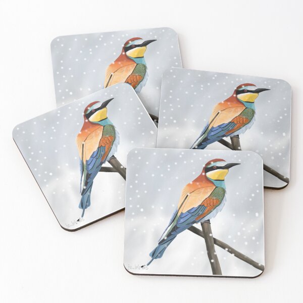 Item preview, Bee-Eater Drawing Bird Art designed and sold by jz-birds.