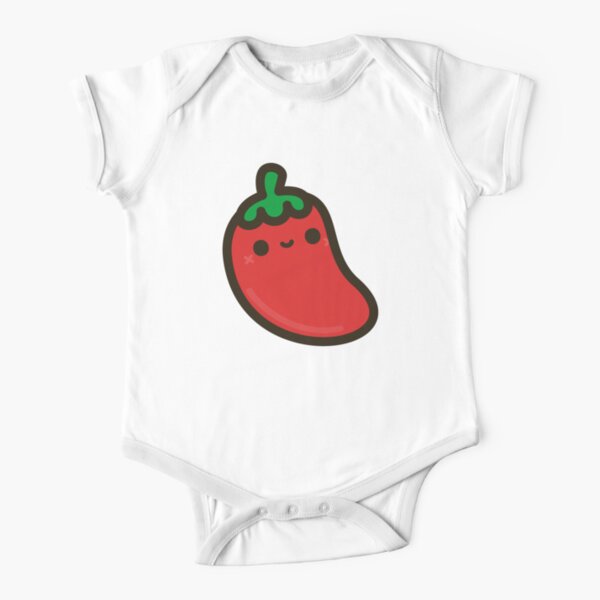 Cute chilli Short Sleeve Baby One-Piece