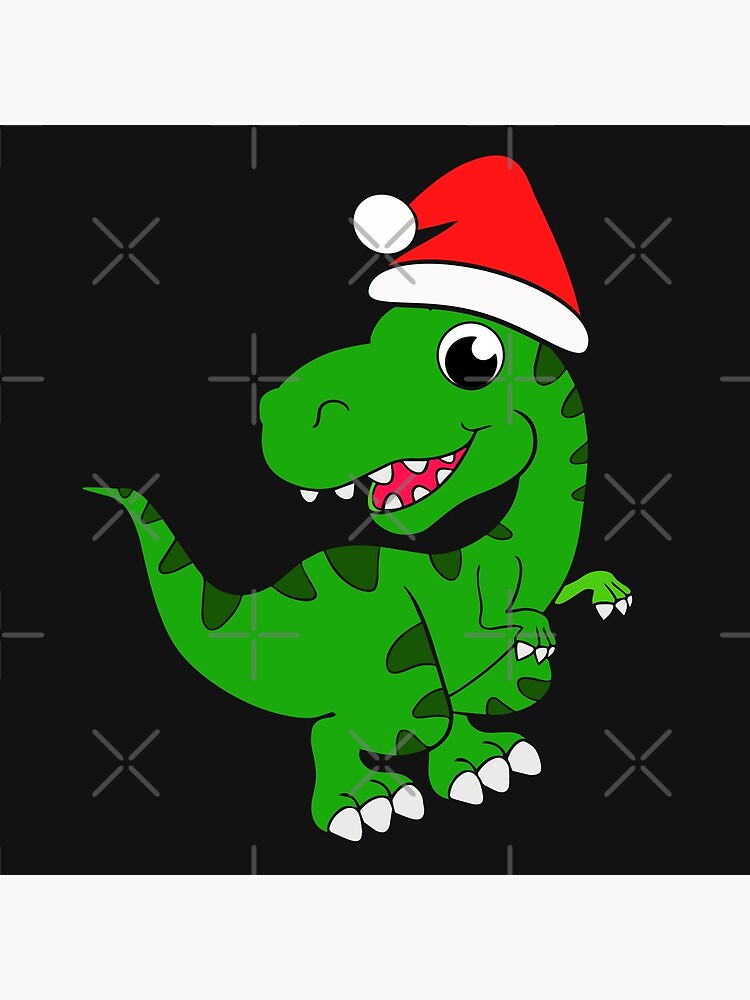 Download Santa Dinosaur Svg Christmas Dinosaur Svg Greeting Card By Elenagerasimova Redbubble PSD Mockup Templates