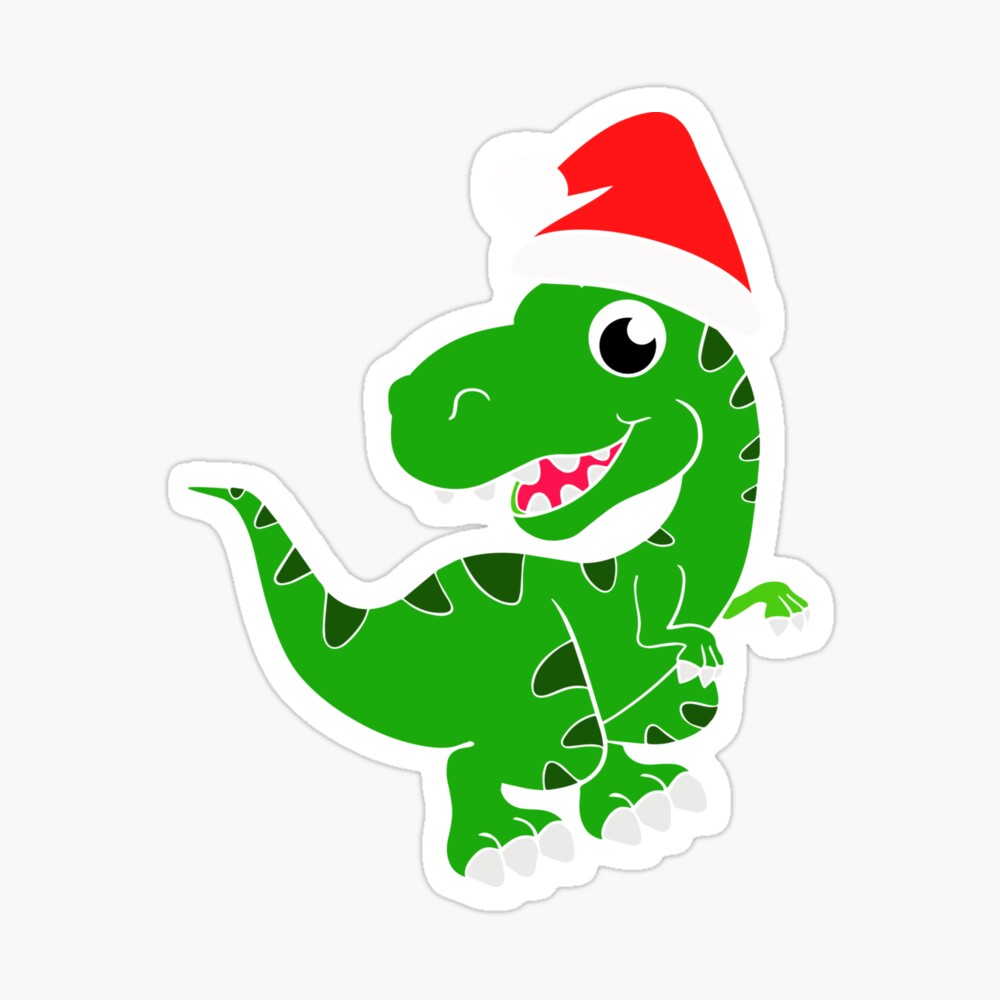 Download Santa Dinosaur Svg Christmas Dinosaur Svg Acrylic Block By Elenagerasimova Redbubble