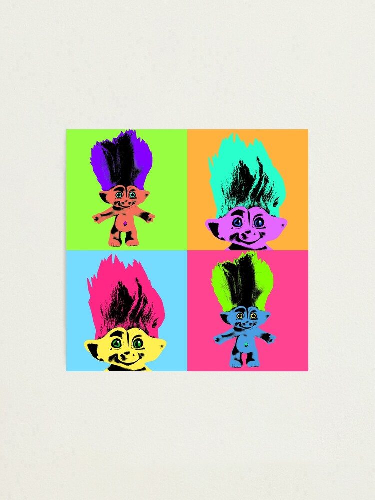 Troll outlets doll painting