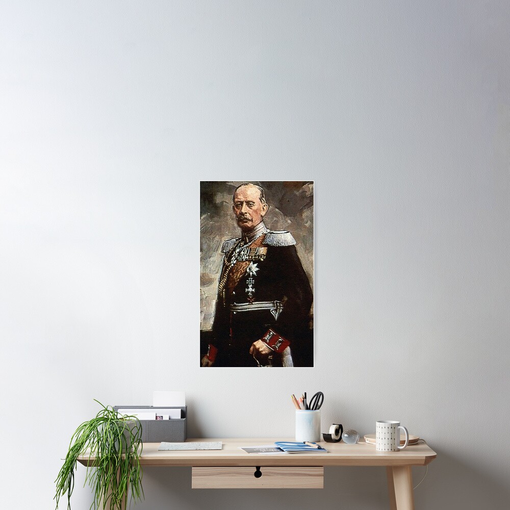 General Alfred Graf von Schlieffen, 1906 Poster