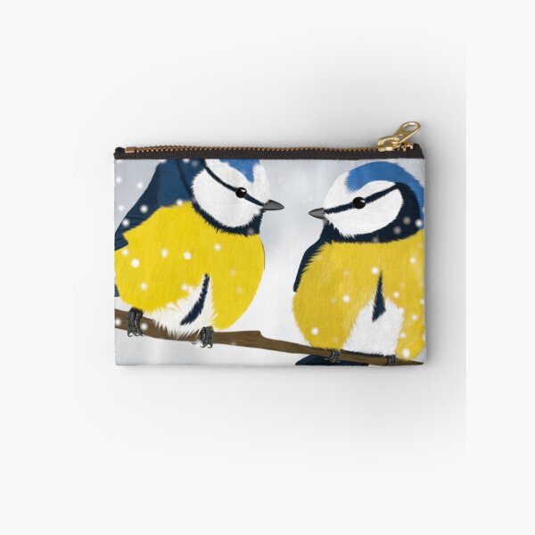 Item preview, Blue Tits Drawing Bird Art designed and sold by jz-birds.