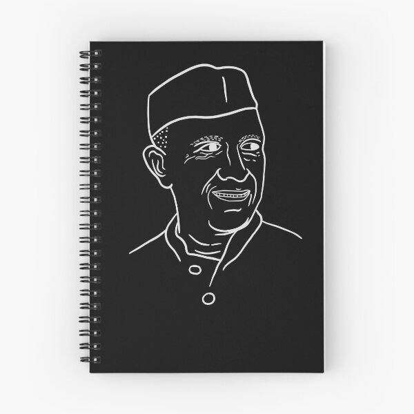 Item preview, Jawaharlal Nehru - Minimal Nehru Portrait designed and sold by isstgeschichte.