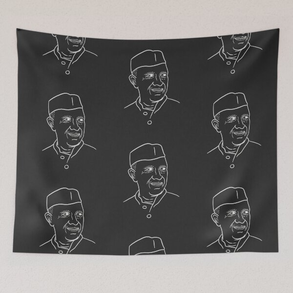 Item preview, Jawaharlal Nehru - Minimal Nehru Portrait designed and sold by isstgeschichte.
