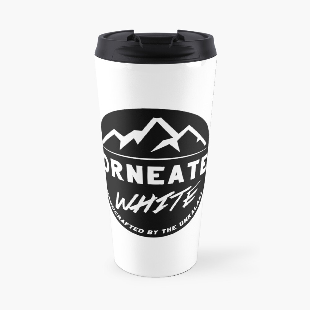 Horneater White Travel Mug