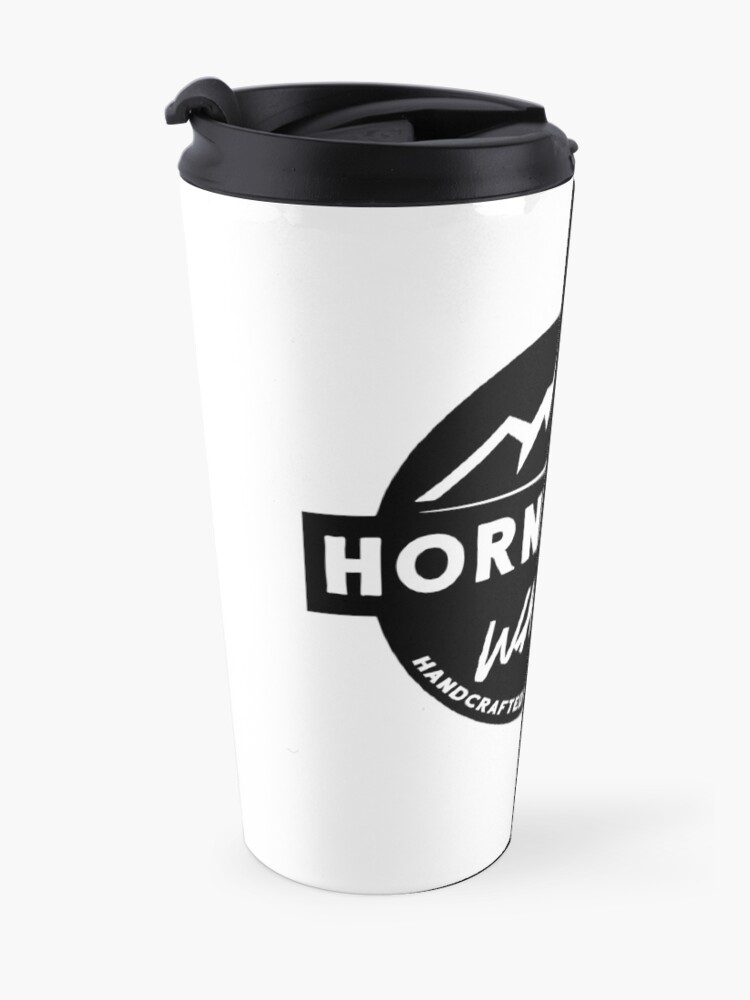 Alternate view of Horneater White Travel Mug