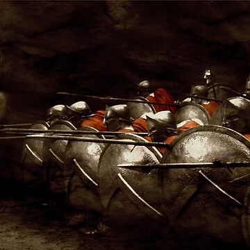 Artwork thumbnail, Defending The Hot Gates by FantasySkyArt