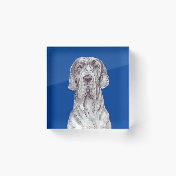 Item preview, BALOO doodle @baloo_the_blue_dane designed and sold by BridgetDoodles.