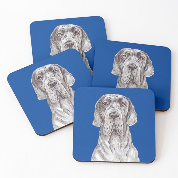 Item preview, BALOO doodle @baloo_the_blue_dane designed and sold by BridgetDoodles.