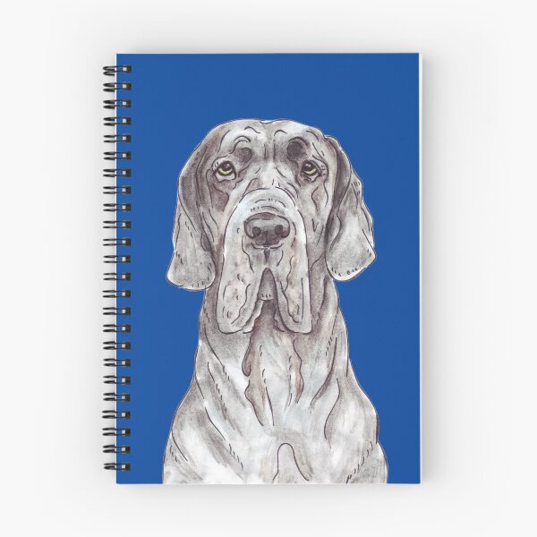 Item preview, BALOO doodle @baloo_the_blue_dane designed and sold by BridgetDoodles.