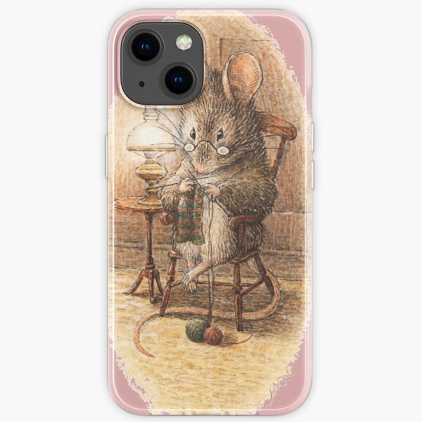 Souris à tricoter - Beatrix Potter Coque souple iPhone