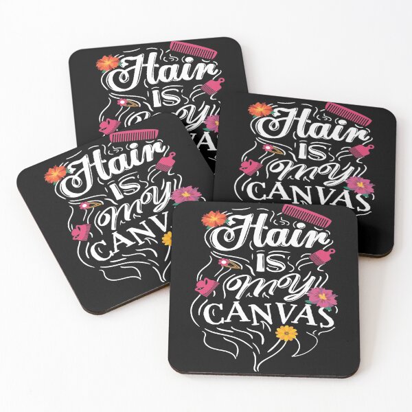 Item preview, Funny Hair Stylist Gift - Hair Is My Canvas - Hairdresser Gift - Beautician designed and sold by kntranhoang.