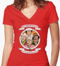 Camiseta entallada de cuello en V Caddyshack - Bushwood