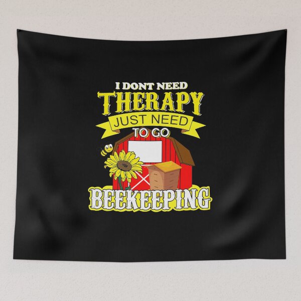 Item preview, Therapy bee beekeeper gift idea designed and sold by Evelyn Bitter.