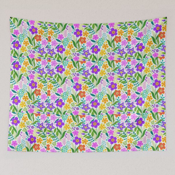 Item preview, Pretty Multicolored Floral Merchandise designed and sold by cindyfordyce.