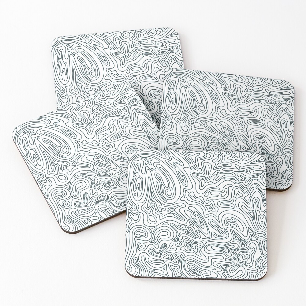 Item preview, Coasters (Set of 4) designed and sold by hiddenruby.