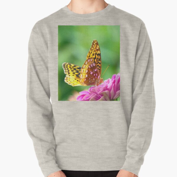 Great Spangled Fritillary Pullover Sweatshirt