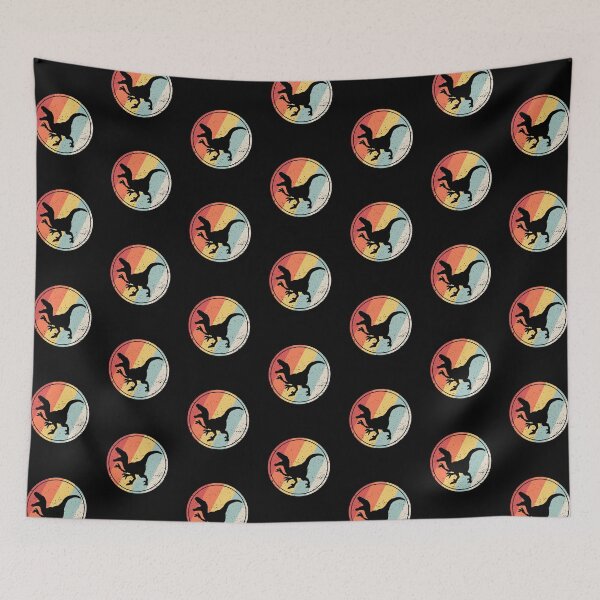 Item preview, Vintage Retro Velociraptor Dinosaur  designed and sold by Vanover Designs.