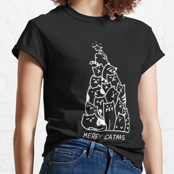 merry catmas t shirt